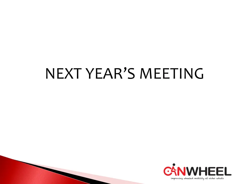 next year s meeting