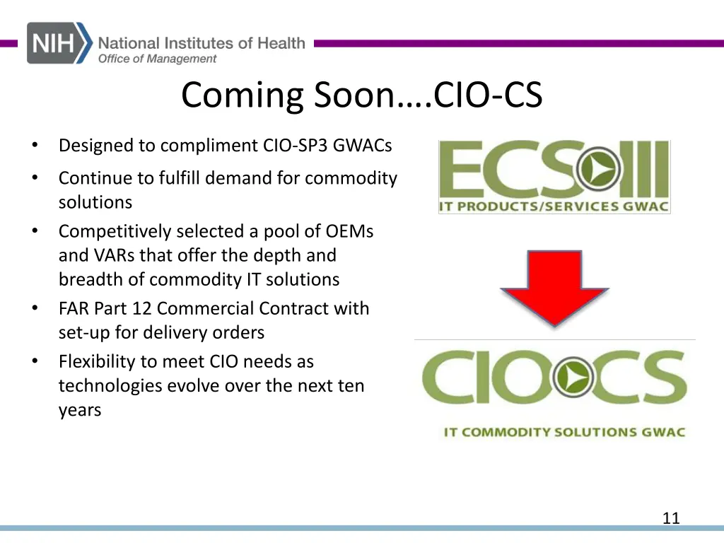 coming soon cio cs