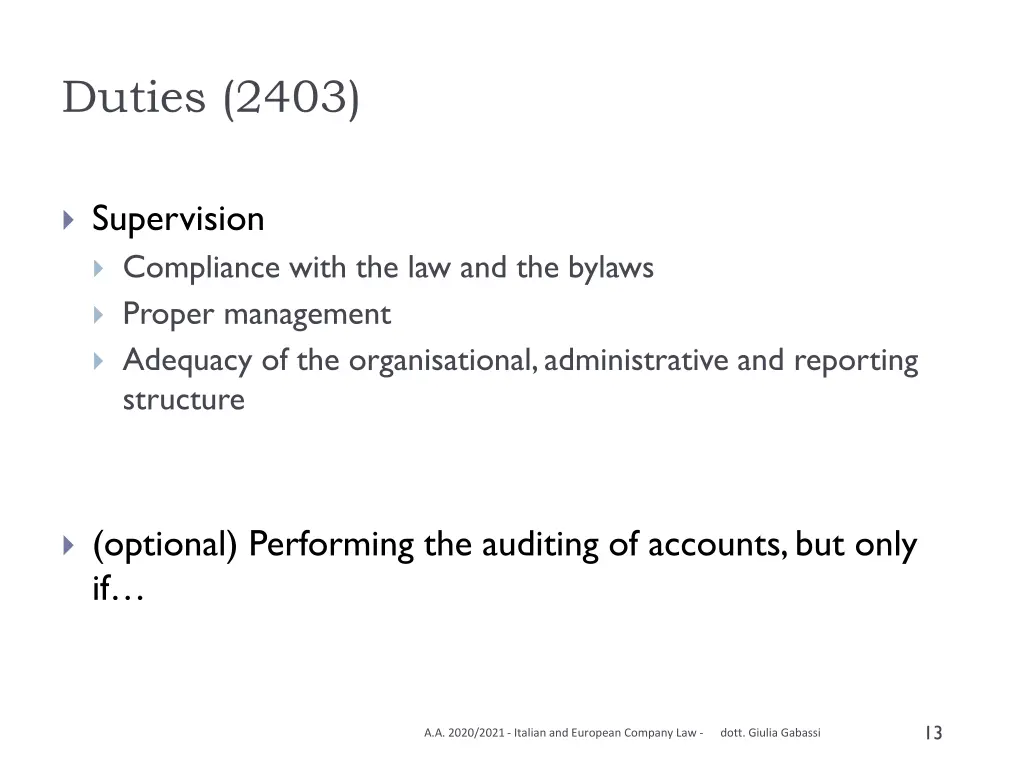duties 2403