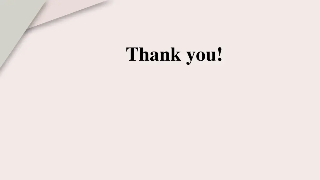 thank you