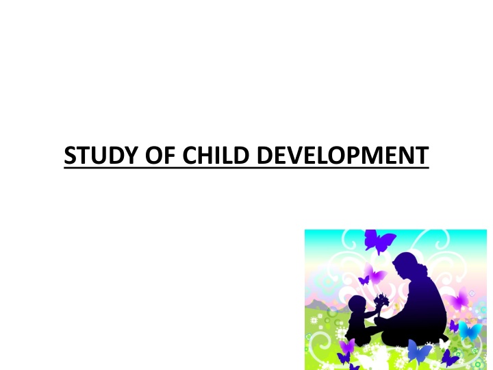 study of child development