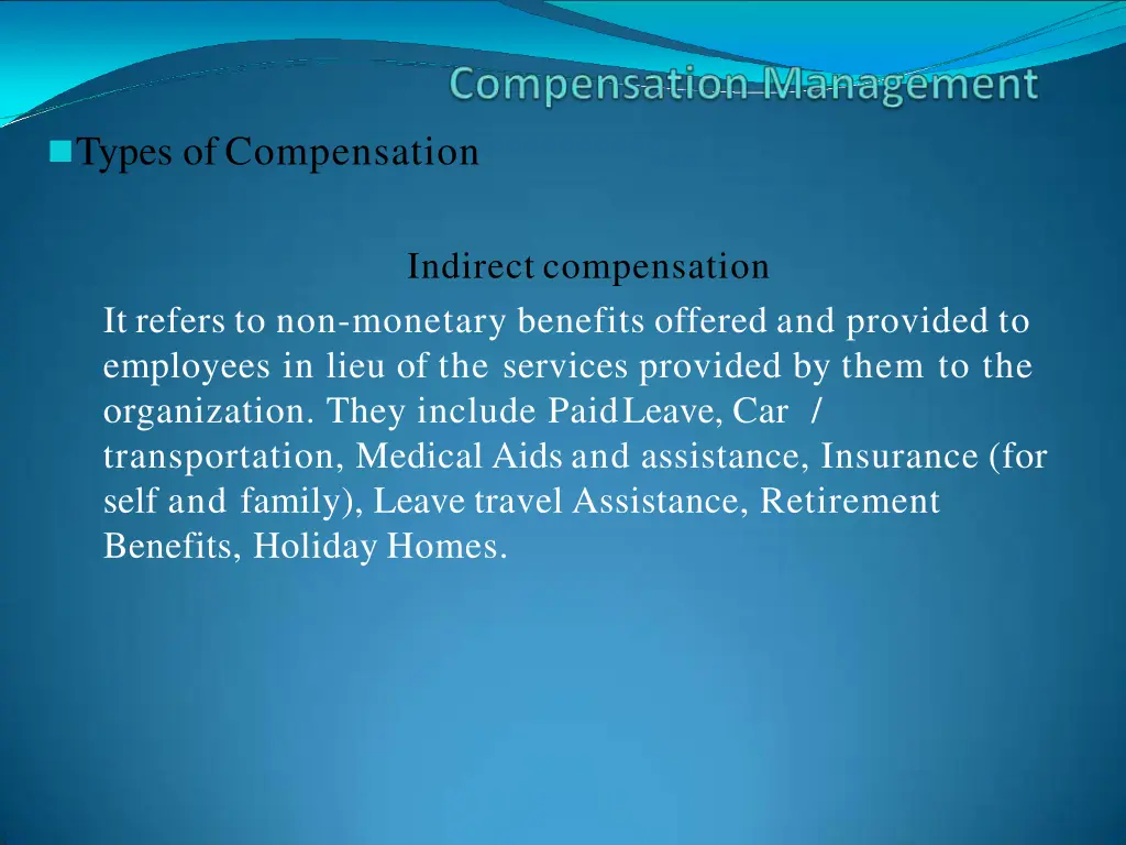 types ofcompensation 1