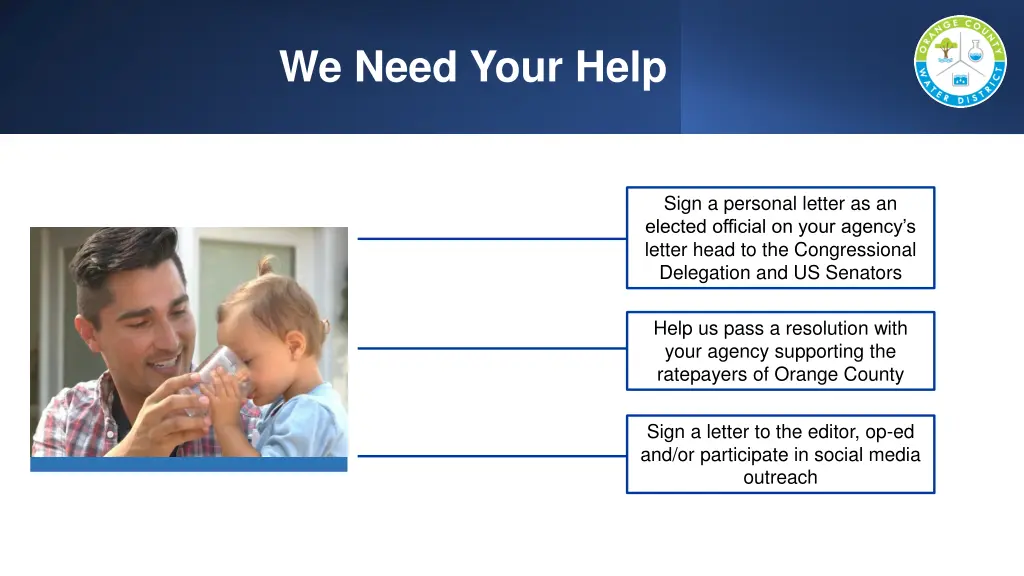 we need your help