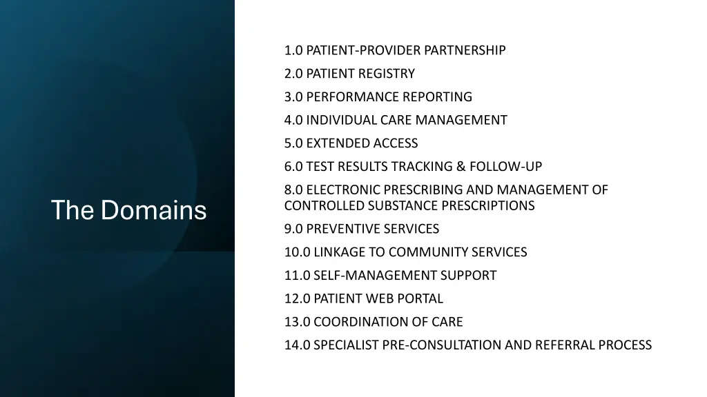 1 0 patient provider partnership