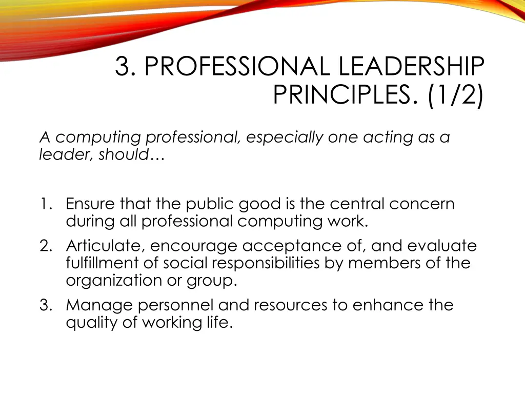 3 professional leadership principles 1 2