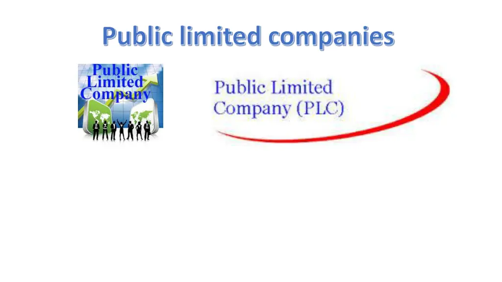 public limited companies