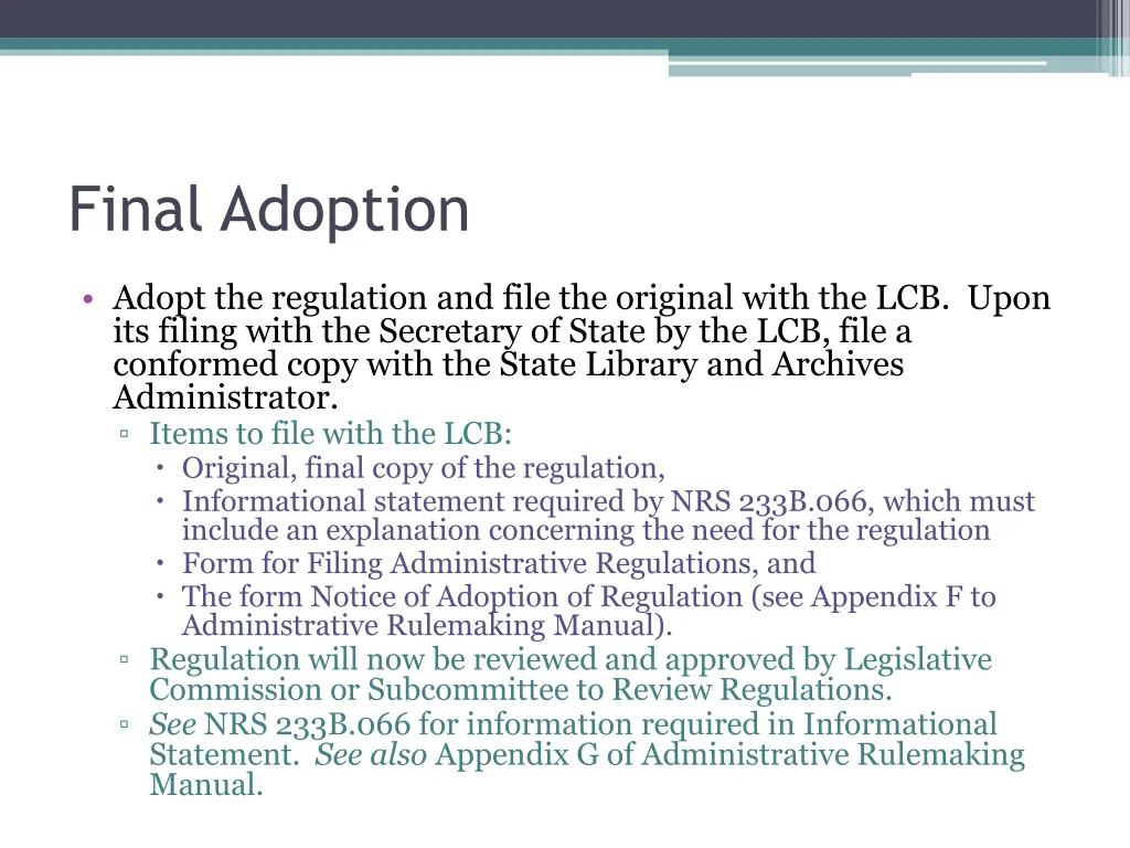 final adoption