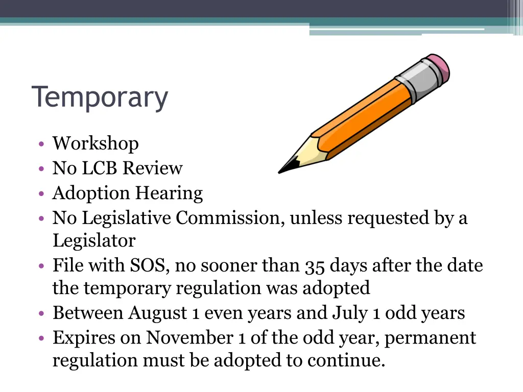 temporary