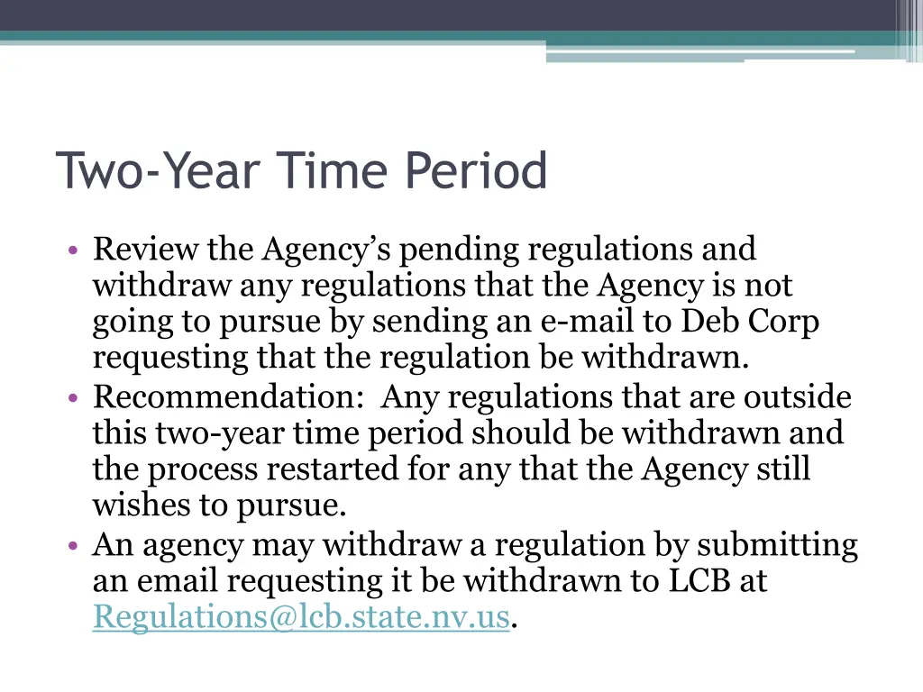 two year time period 1
