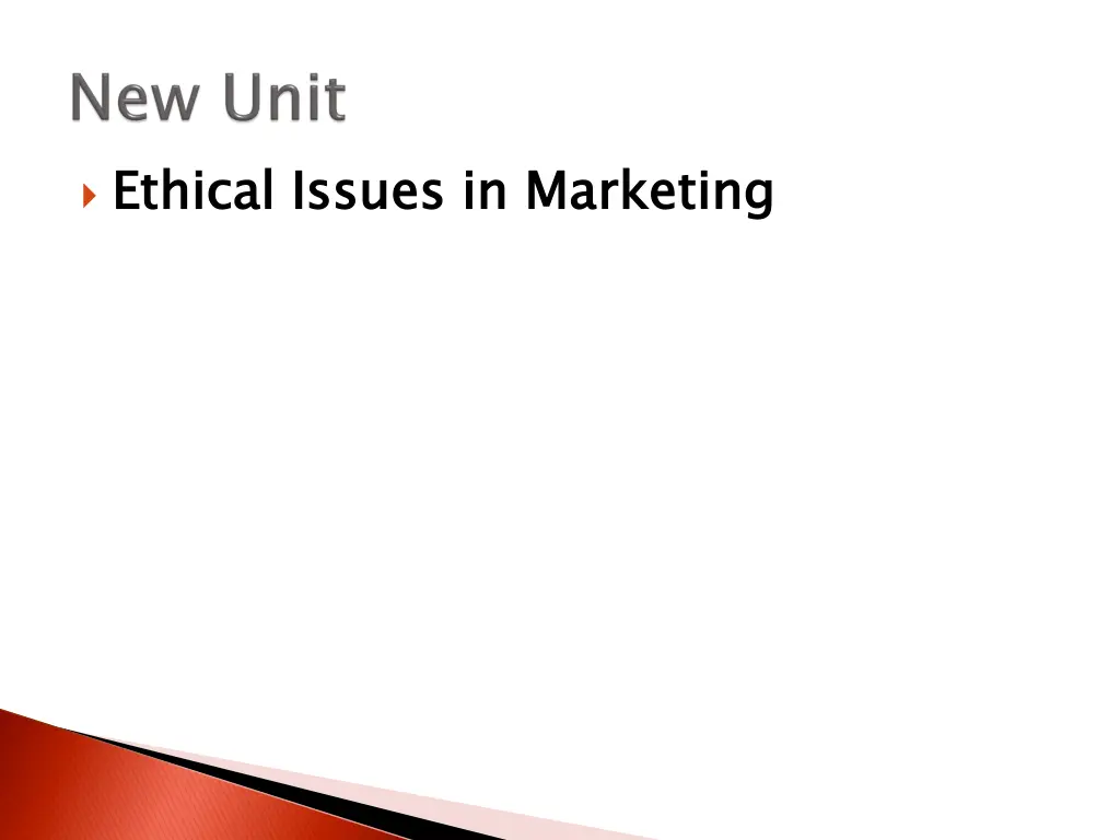 ethical issues in marketing