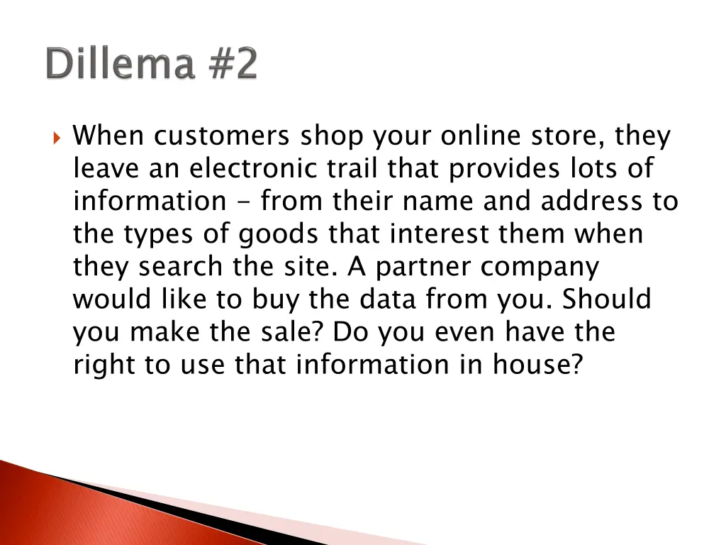 when customers shop your online store they leave