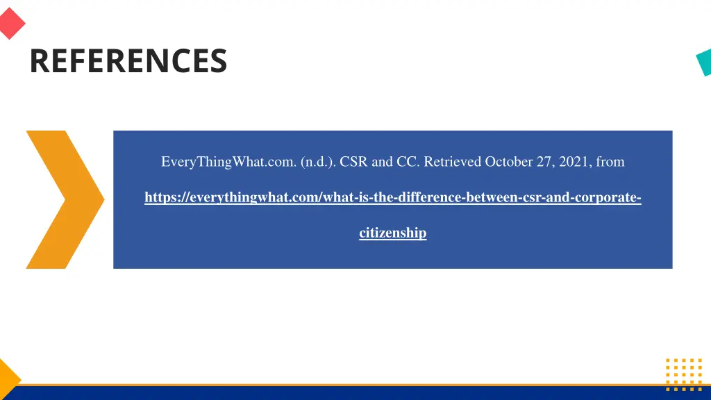 references