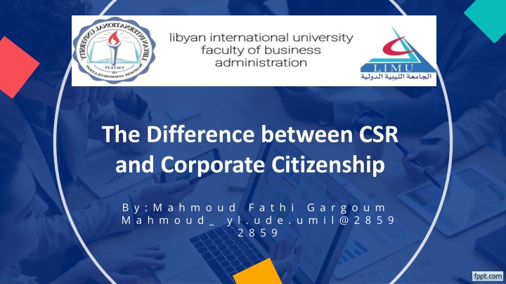 t he difference between csr and corporate