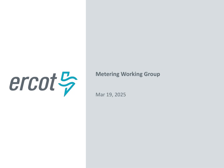 metering working group