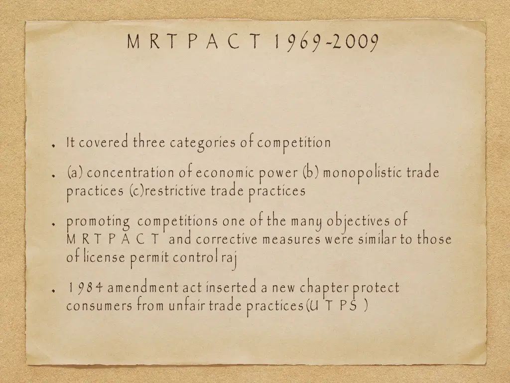 m r t p a c t 1 9 6 9 2 009
