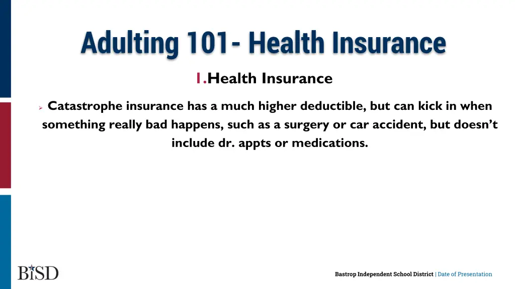 adulting 101 health insurance 1 health insurance 1