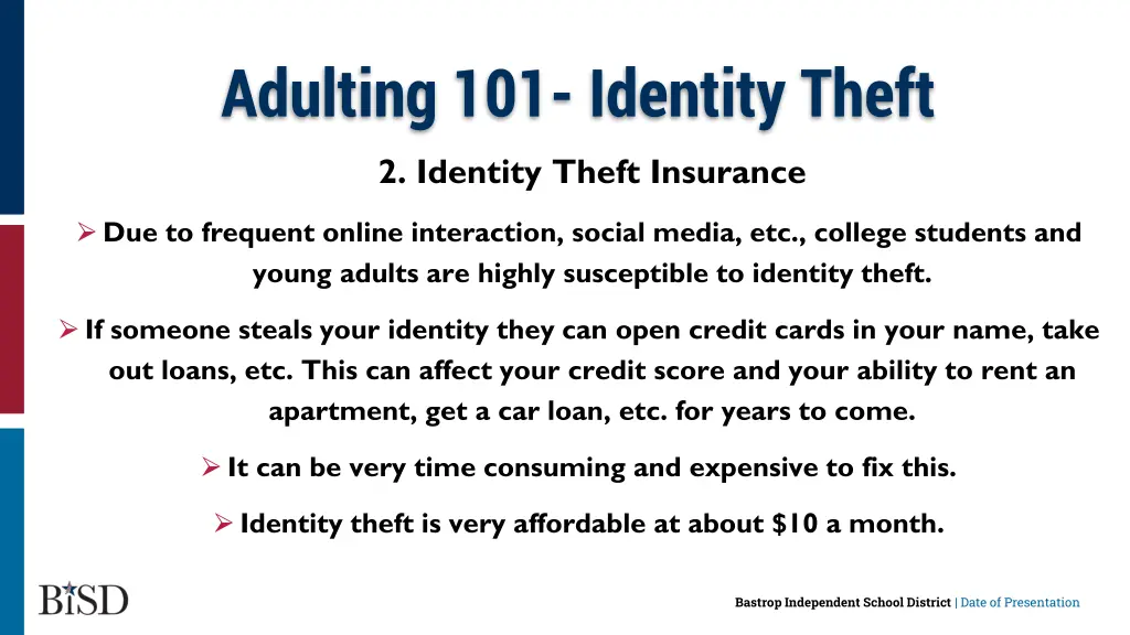 adulting 101 identity theft 2 identity theft