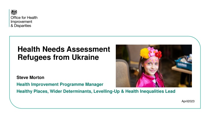 health needs assessment refugees from ukraine