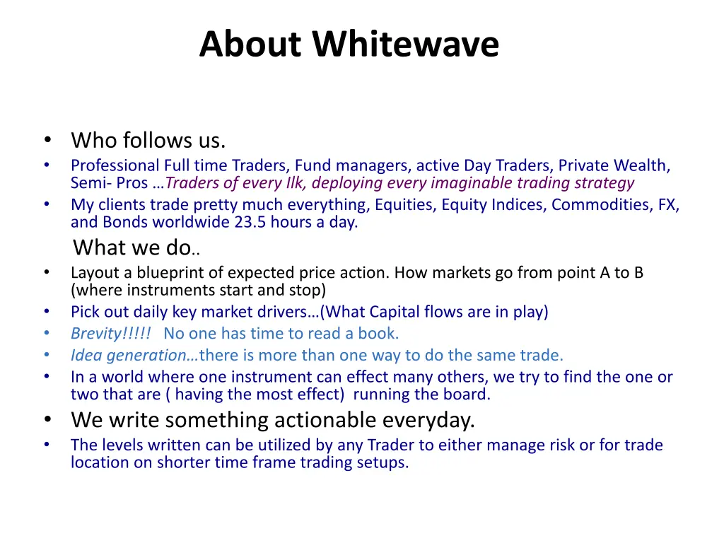 about whitewave