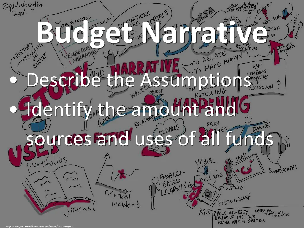 budget narrative