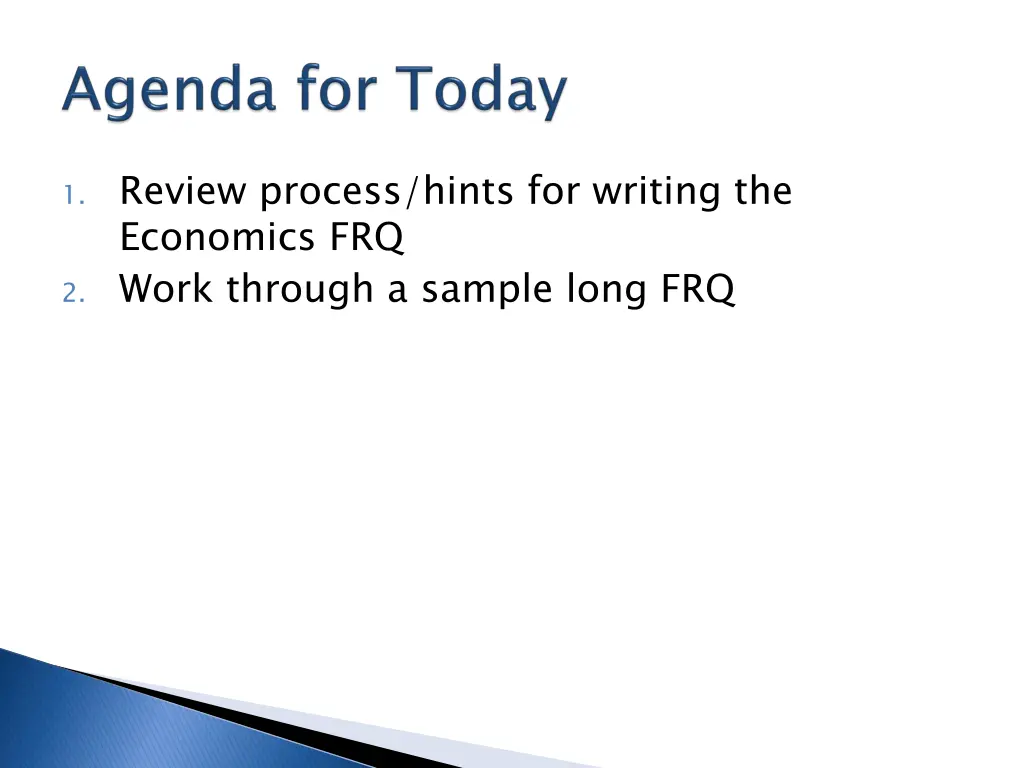 1 review process hints for writing the economics