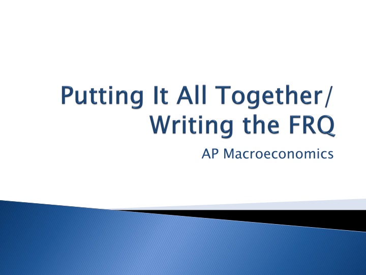 ap macroeconomics