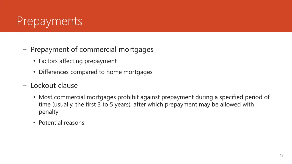 prepayments