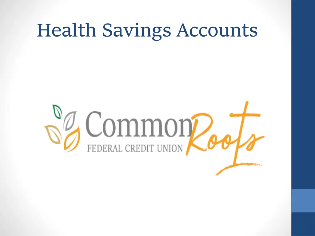 health savings accounts