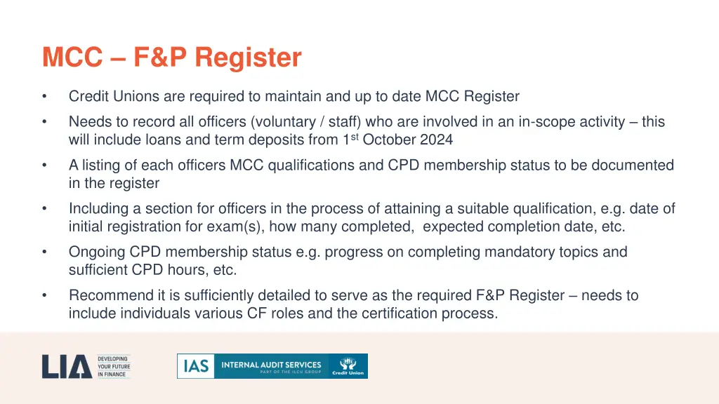 mcc f p register