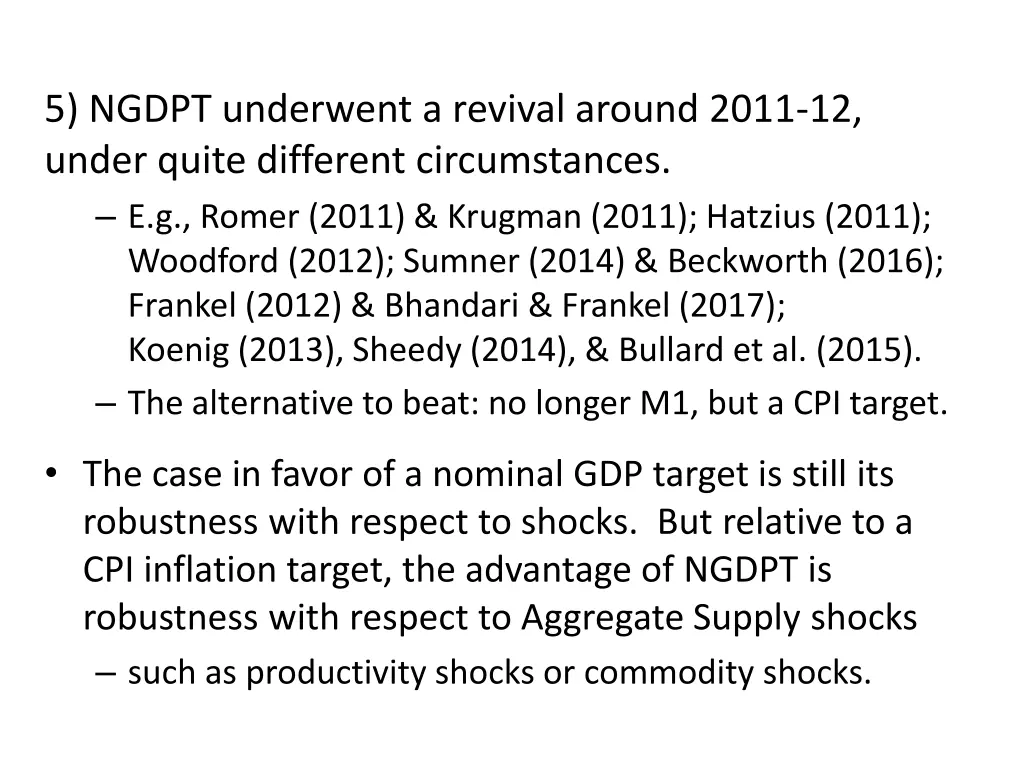 5 ngdpt underwent a revival around 2011 12 under