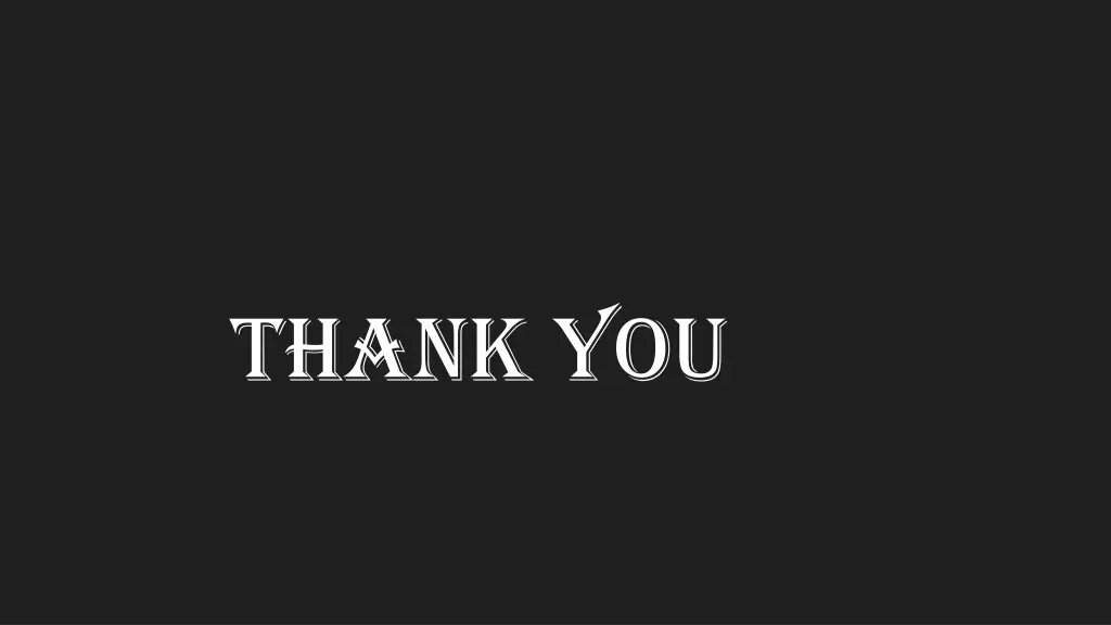 thank you