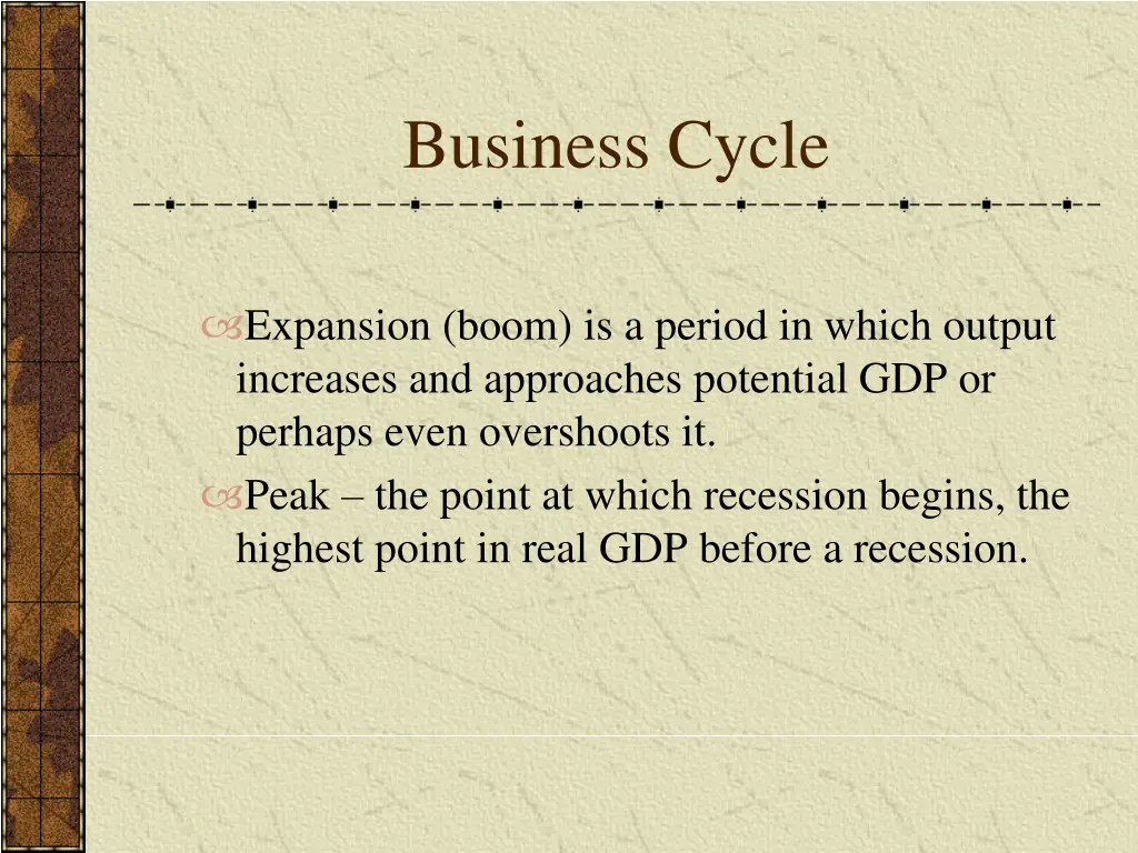 business cycle 4