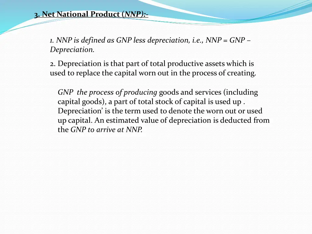3 net national product nnp