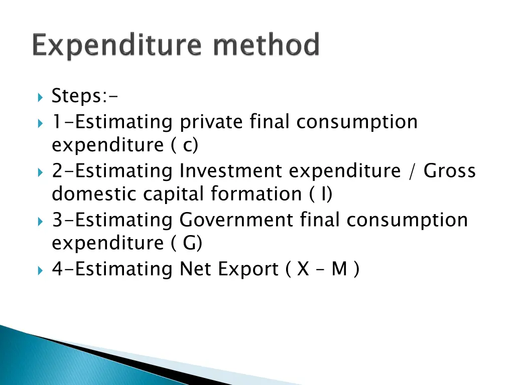 steps 1 estimating private final consumption