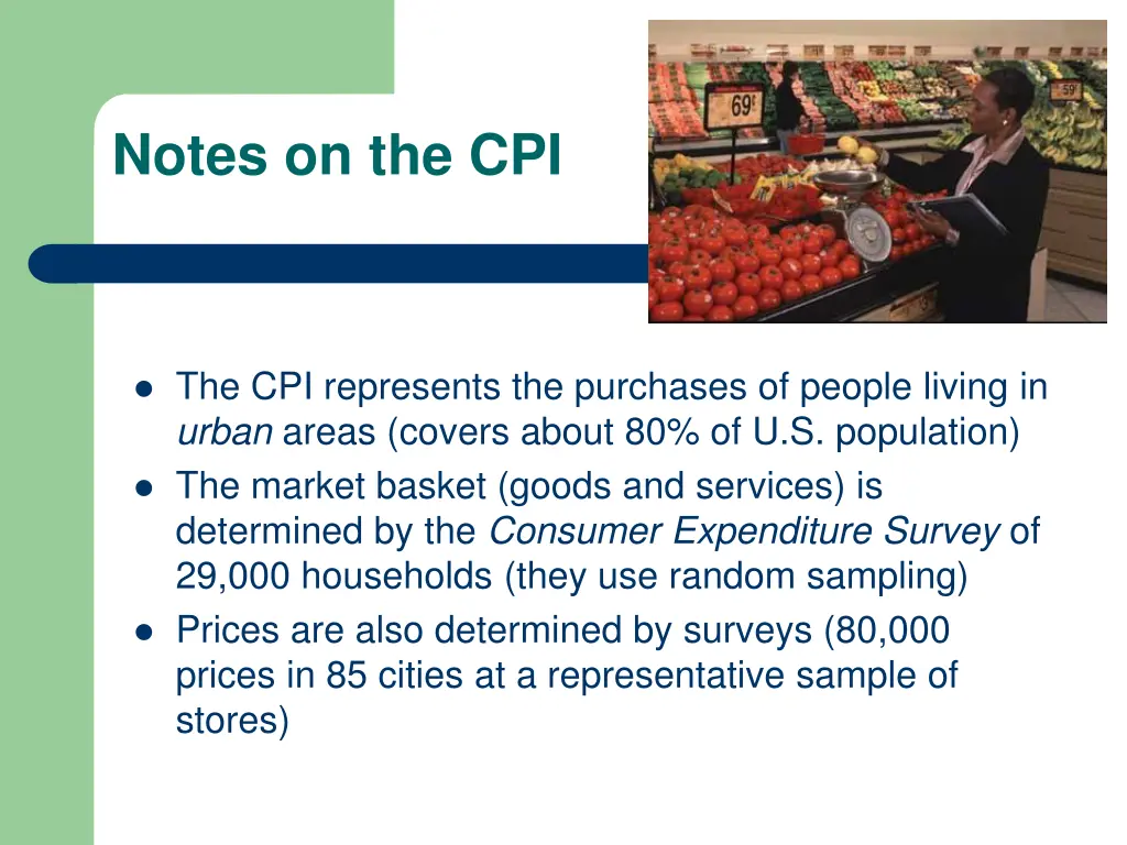 notes on the cpi