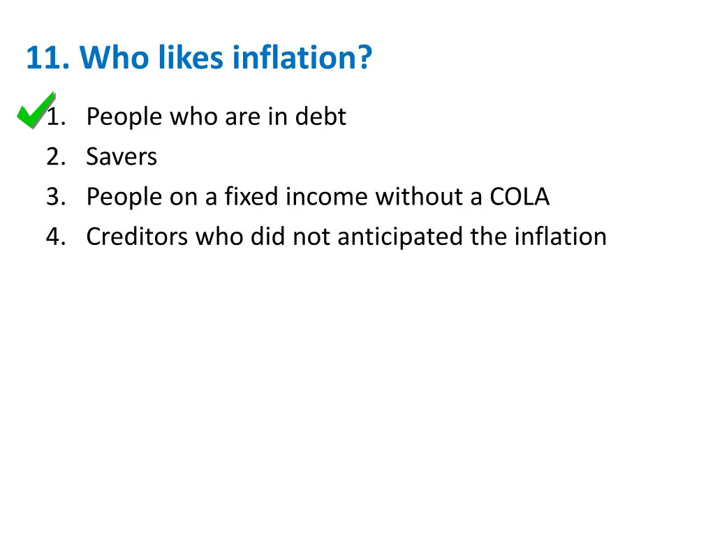 11 who likes inflation 1