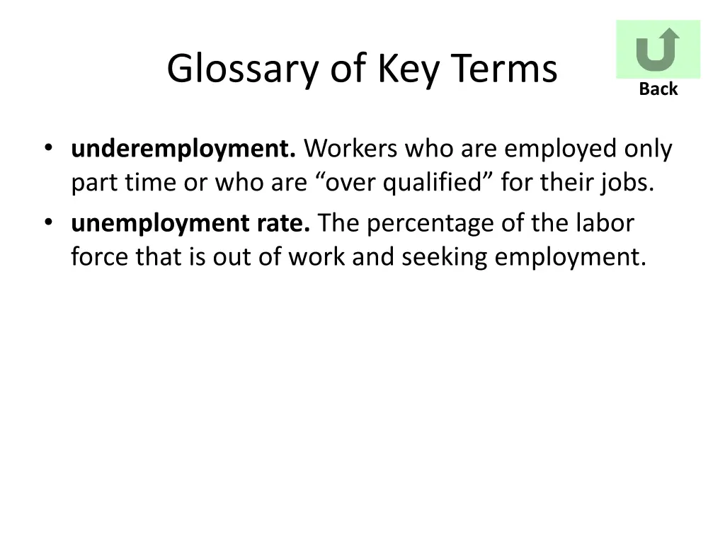 glossary of key terms 8
