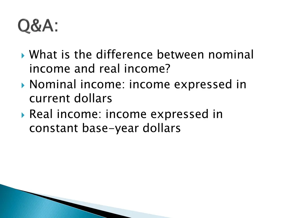what is the difference between nominal income