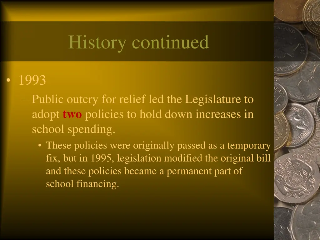 history continued 2