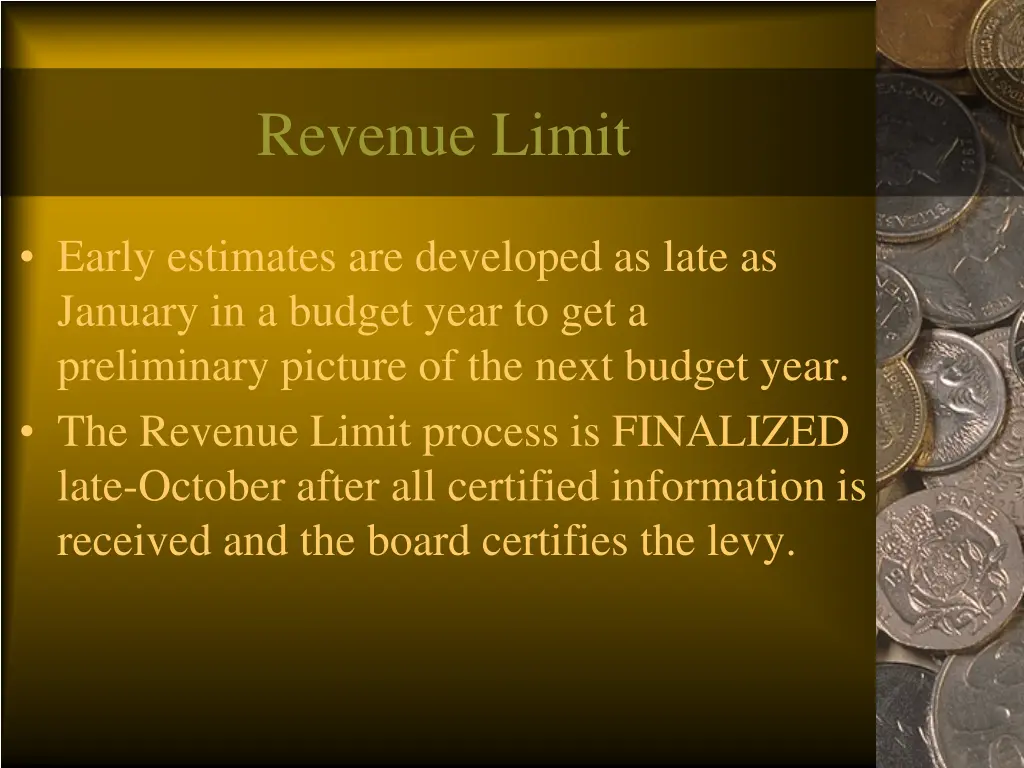 revenue limit 3