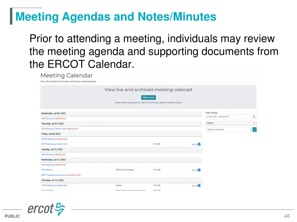 meeting agendas and notes minutes