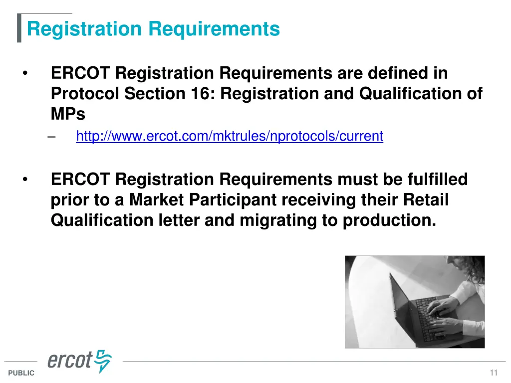 registration requirements