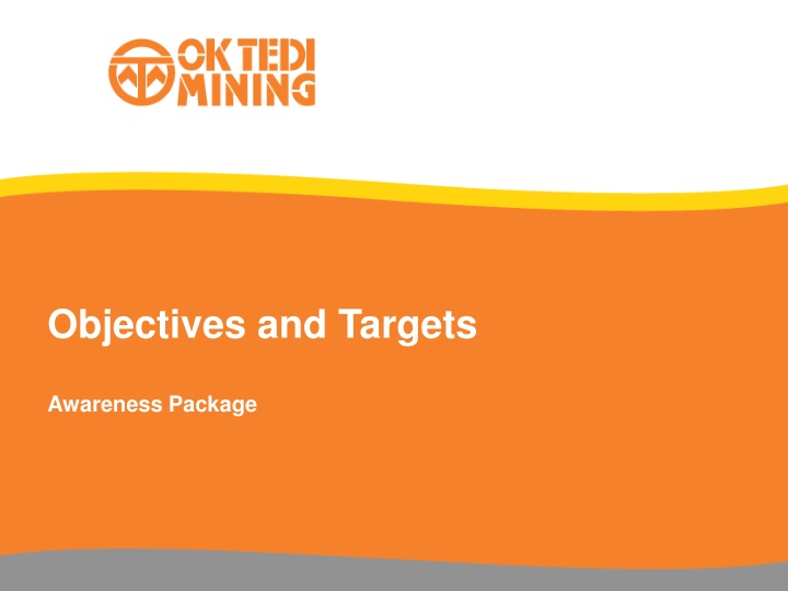 objectives and targets