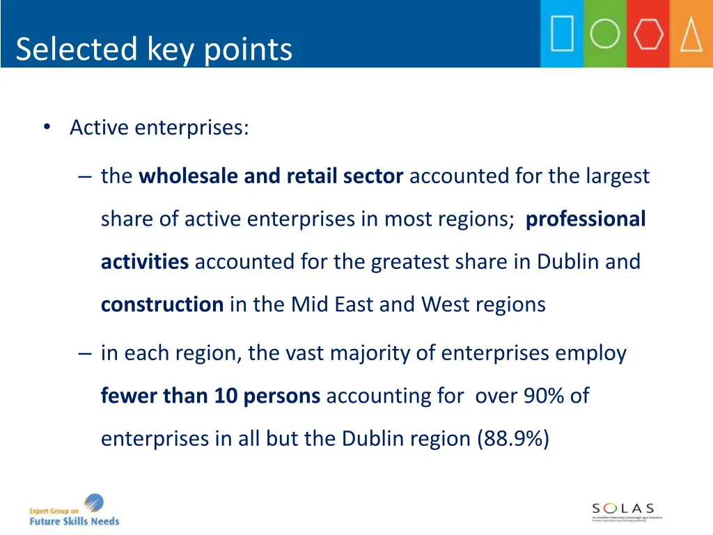 selected key points 3