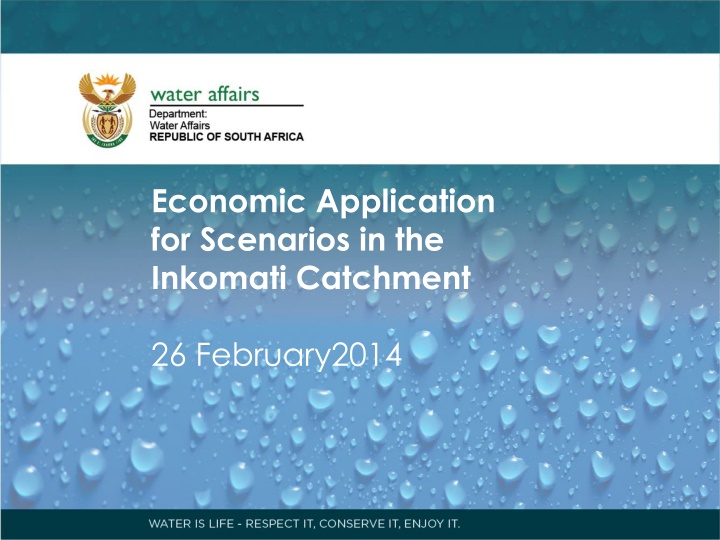 economic application for scenarios