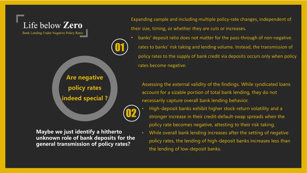 expanding sample and including multiple policy