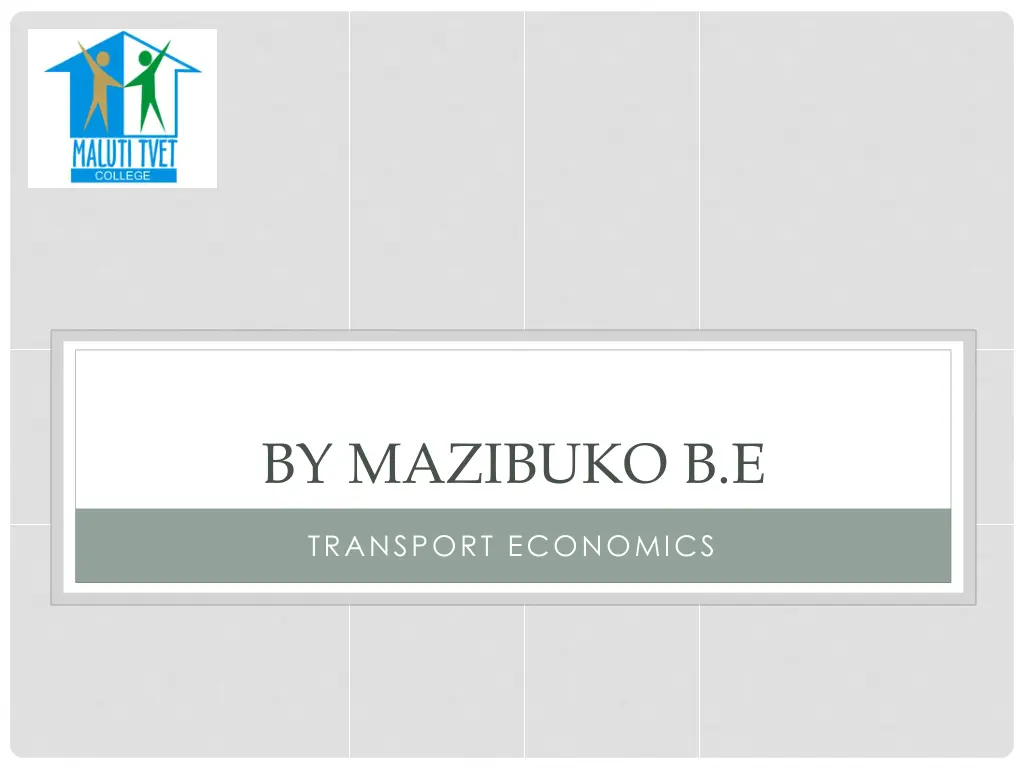 by mazibuko b e