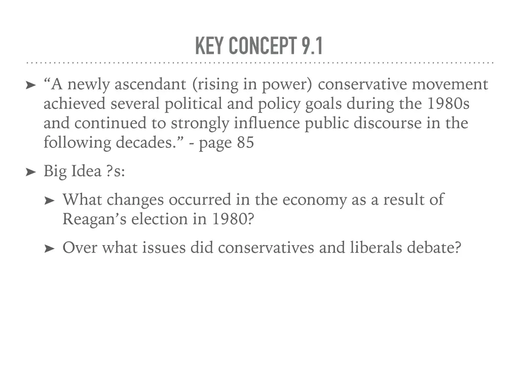 key concept 9 1