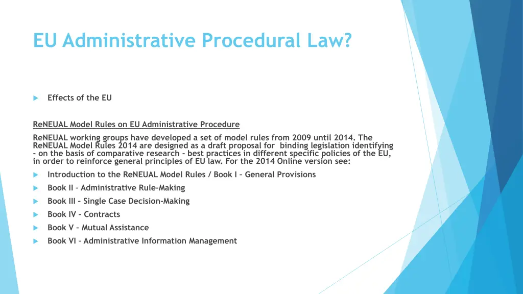 eu administrative procedural law