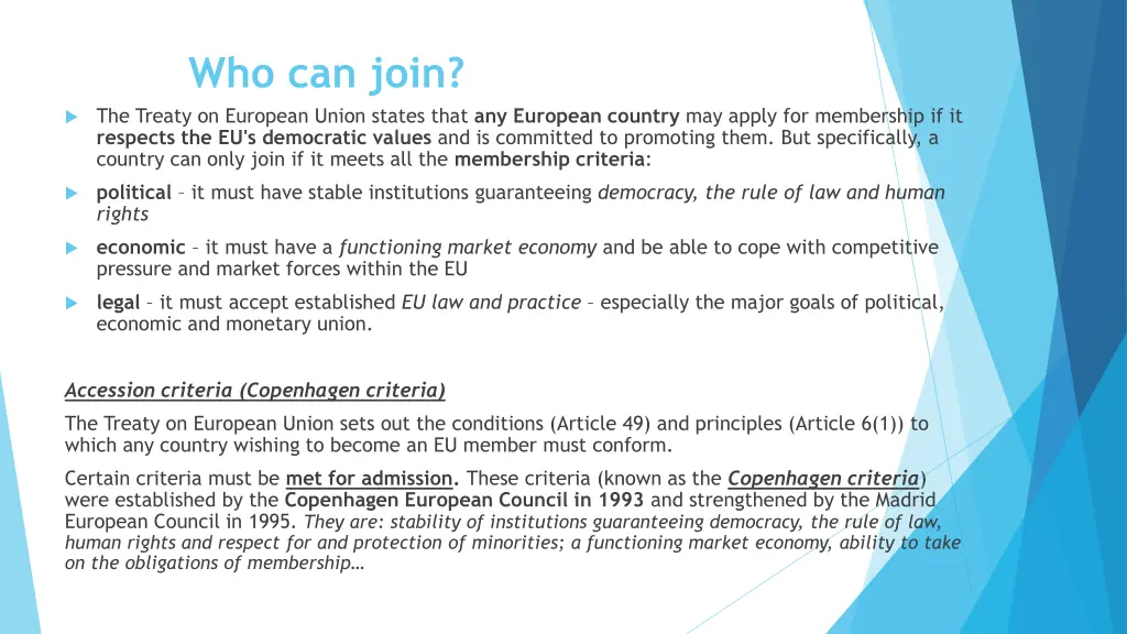who can join the treaty on european union states